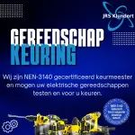 JRS Gereedschapskeuring NEN 3140
